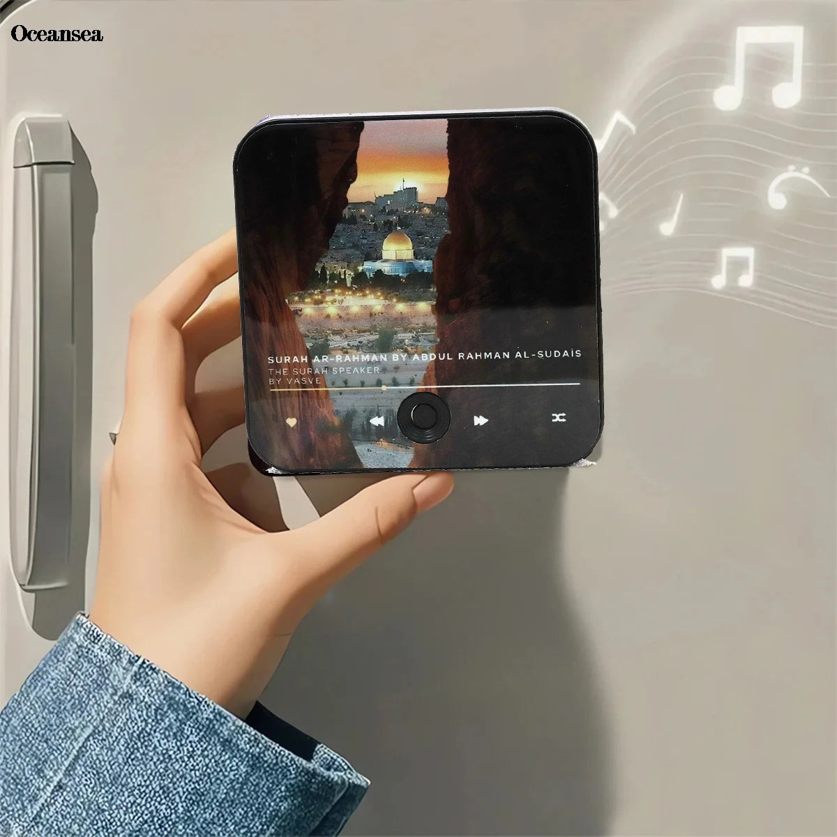FridgeBeats: Quran Fridge Speaker Magnets