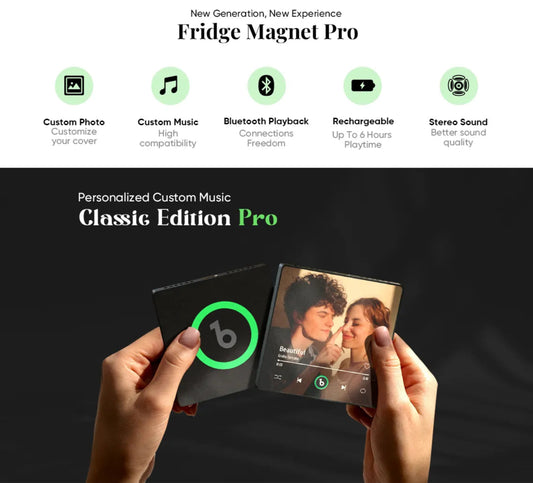 FridgeBeats: Customisable Fridge Speaker Magnets